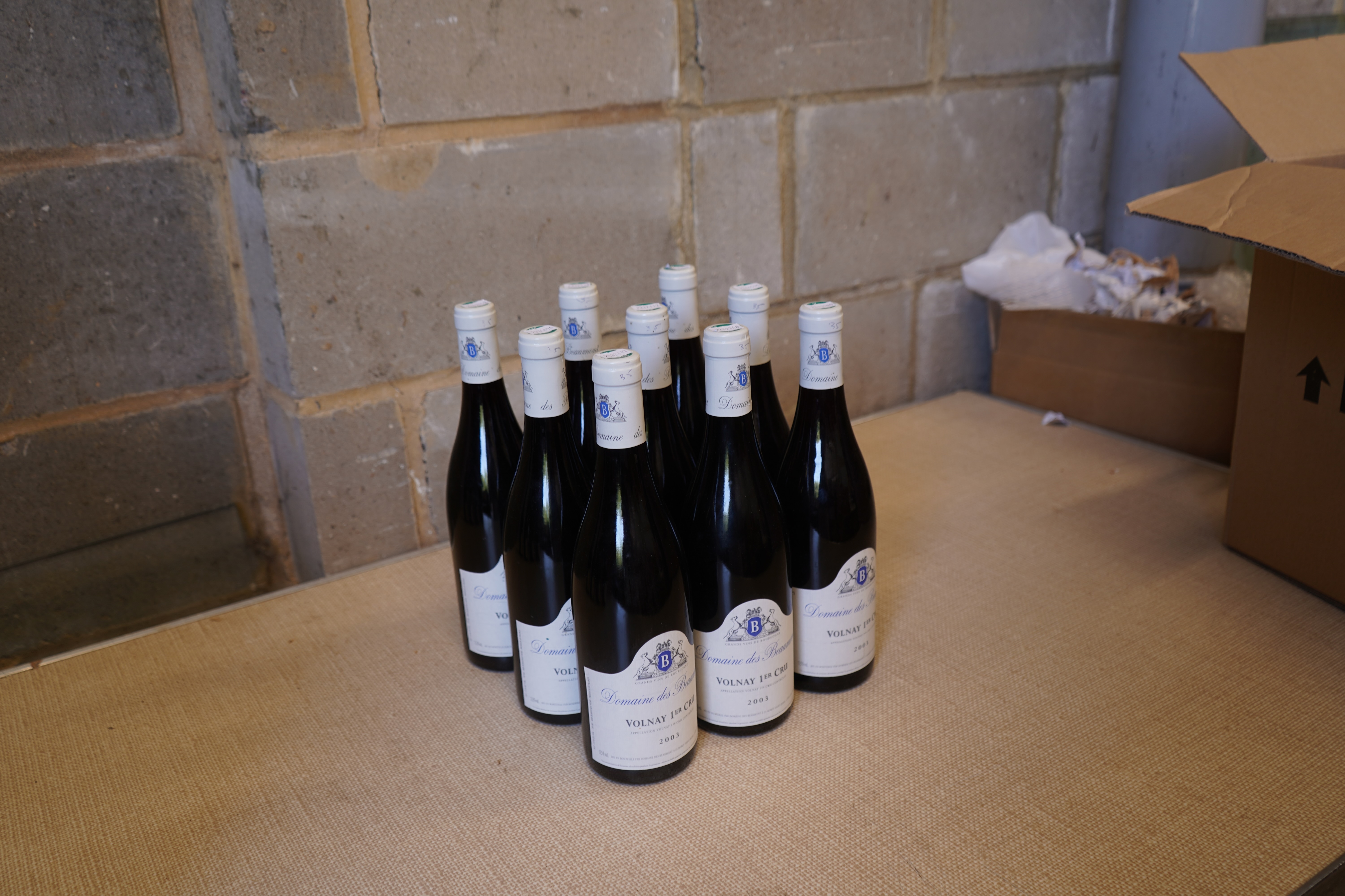 Domaine des Beaumont, Volnay Premier Cru, 2003